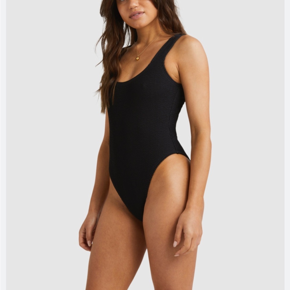 NEW Billabong Coral Gardeners Wave Trip One Piece Swimsuit In Black Size Small